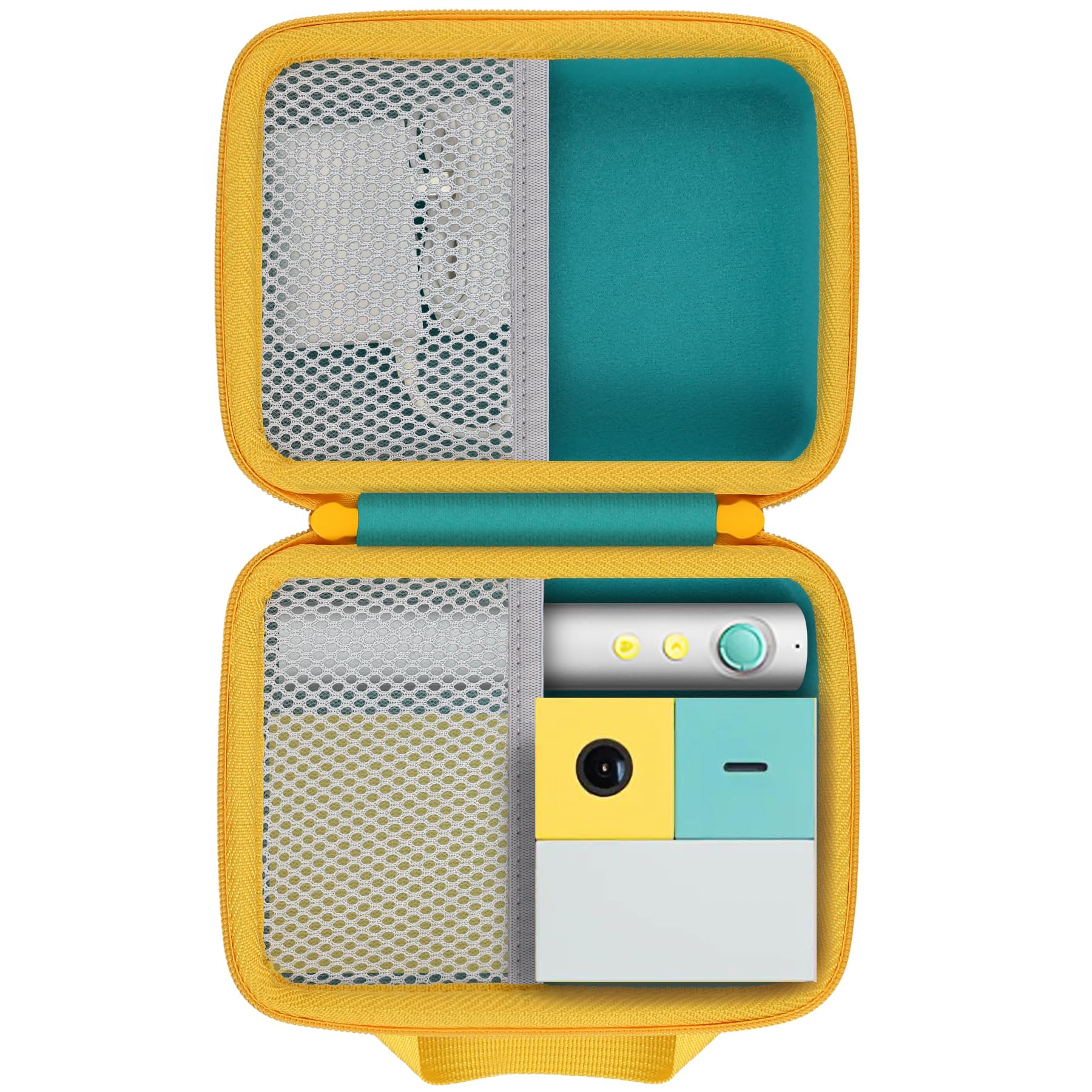 co2CREA Hard Organizer Case Compatible with Nex Playground Game System, Storage Case for Game Console/Remote and Other Accessories, Green Case