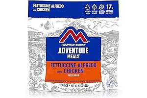 Mountain House Chicken Fettuccine Alfredo Dinner for Backpacking Meals