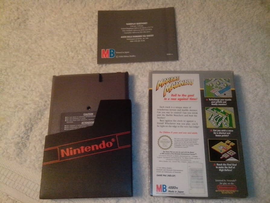 Marble Madness (NES) : Amazon.co.uk: PC & Video Games