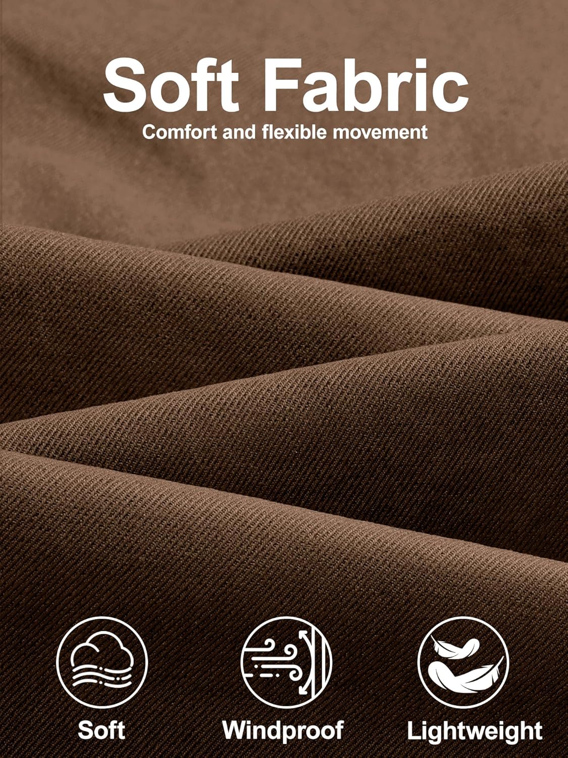 Comdecevis Men's Bomber Jacket Lightweight Windbreaker Casual Stylish Two-Way Zipper Coat for All Season - Image 6