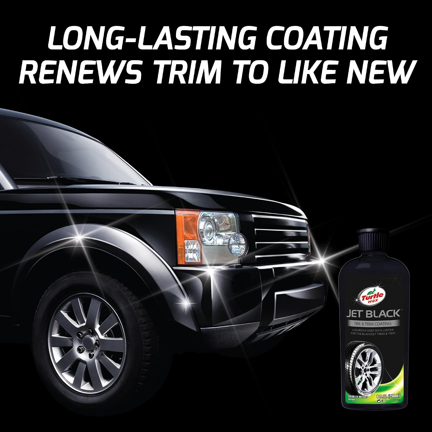 Turtle Wax 50757 Jet Black Tire & Trim Coating Kit