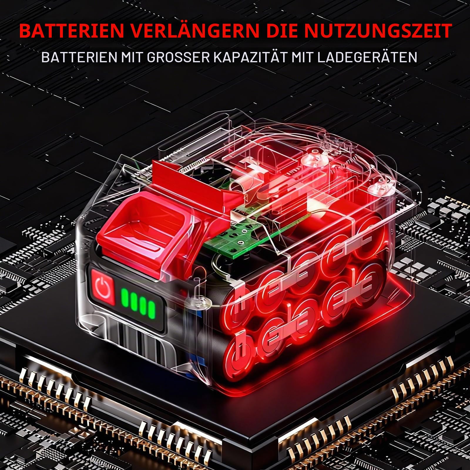 ONEVAN Akku Dieselpumpe 50L/min Tragbare Kraftstoffpumpe für Diesel | 3-5 Metern Saugleistung, 5-8 Metern Förderhöhe, 2x3.0Ah Akkus, Für Diesel & Kerosin, Traktor, LKW, Nicht für Wasser & Benzin