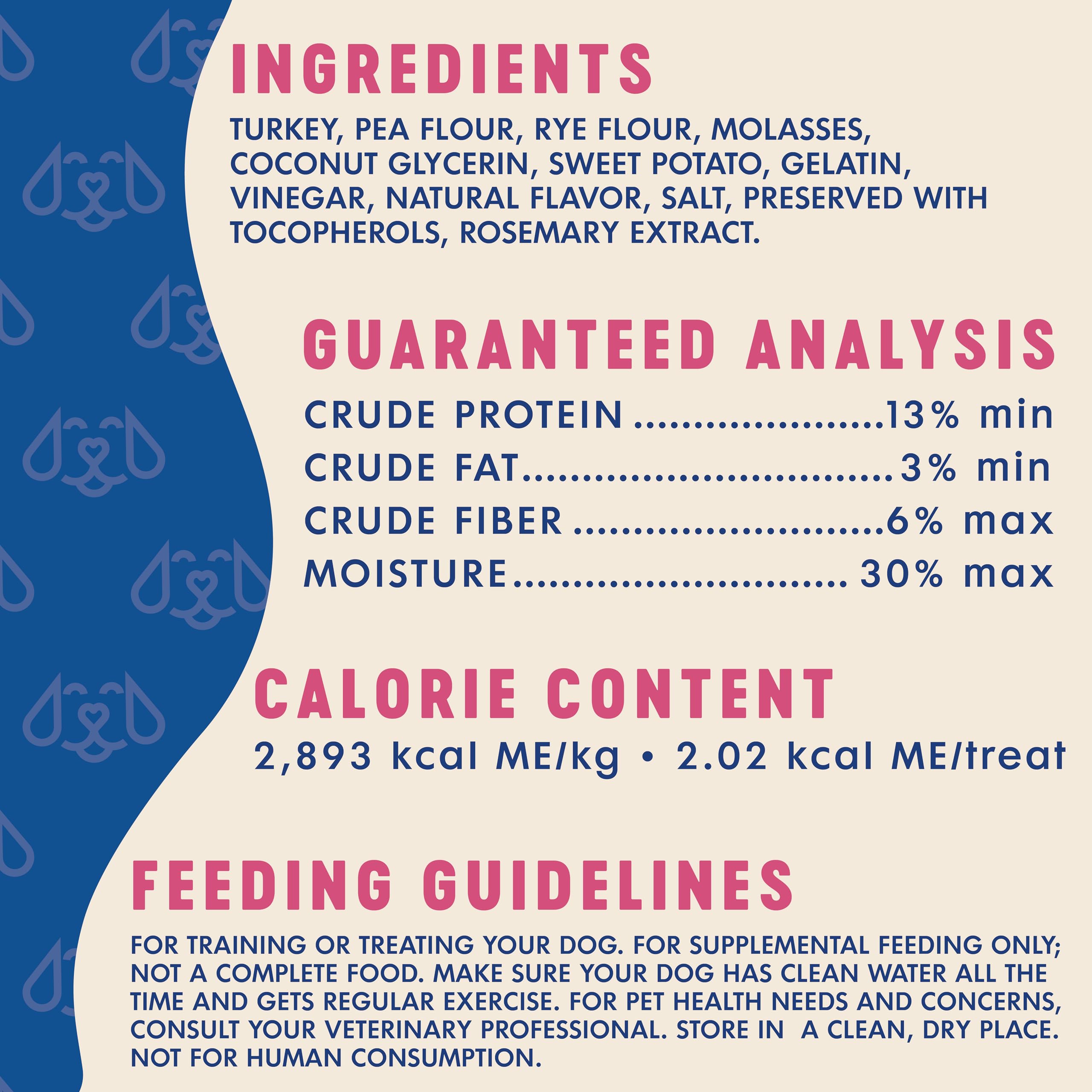 Finley's Dog Training Bites, Soft, Turkey Treats for Puppies and Dogs of All Ages and Sizes, Limited Ingredient, Low Calories, 16oz, 1 Pack - image 7