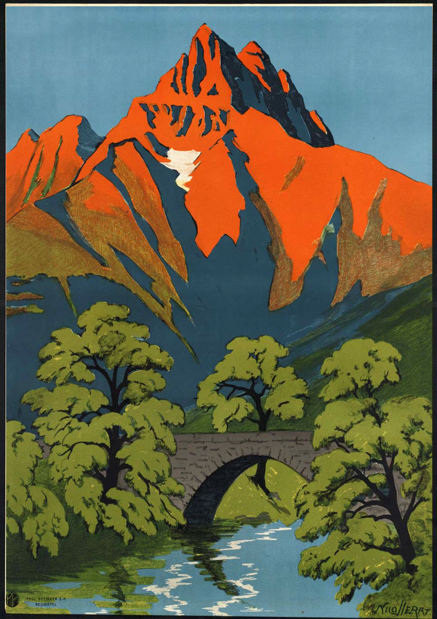 2026 Wall Calendar [12 pages 8"x12"] Europe Vintage Travel Poster