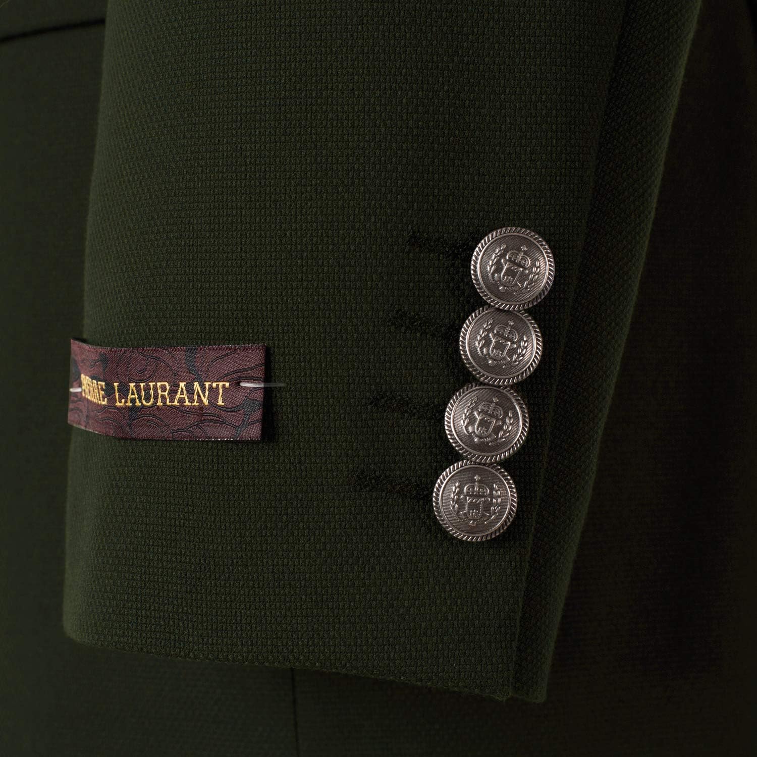 AMY ZHU Men’s Sport Coat Classic Fit Suit Jacket 2 Button Stretch Blazer Regular & Big and Tall for Daily Business - Image 4