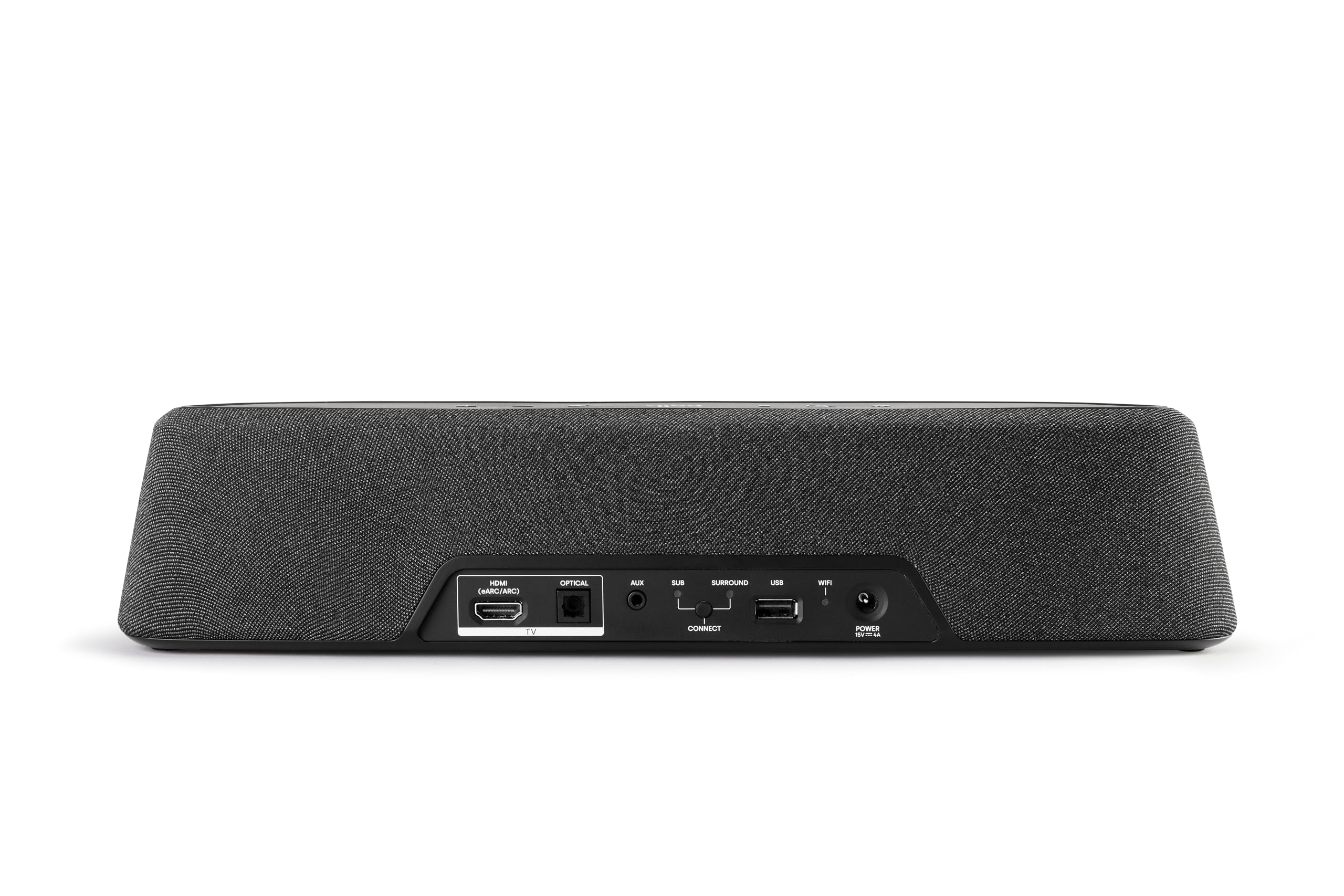 Polk Audio MagniFi Mini AX Barre de Son Ultra-Compacte avec Subwoofer sans Fil, Dolby Atmos, DTS:X, HDMI eARC, Bluetooth, AirPlay 2, Google Chromecast - Noir