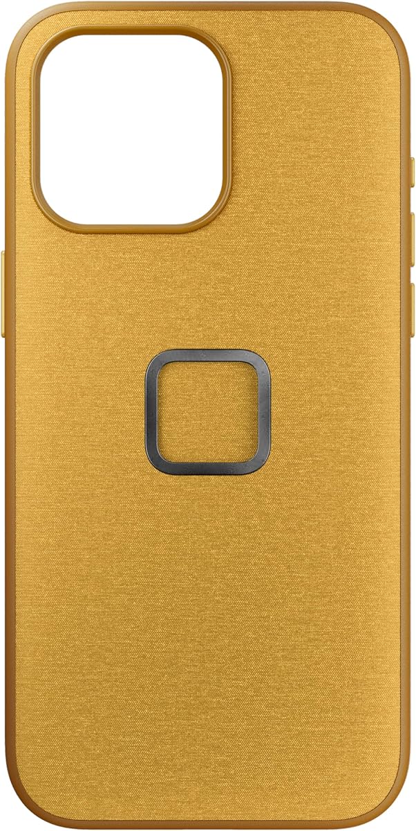 Mobile Everyday Phone Case for iPhone 15 Pro Max, Sun, Slim Profile, Drop Protection, Weatherproof Fabric Shell, SlimLink Connects to Mobile Mounts & Gear
