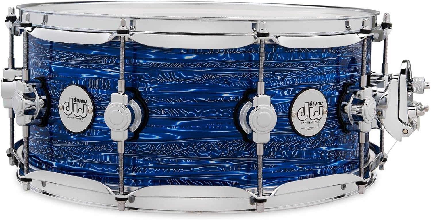 DW Design Series Snare Drum - 6 x 14 inches, Royal Strata