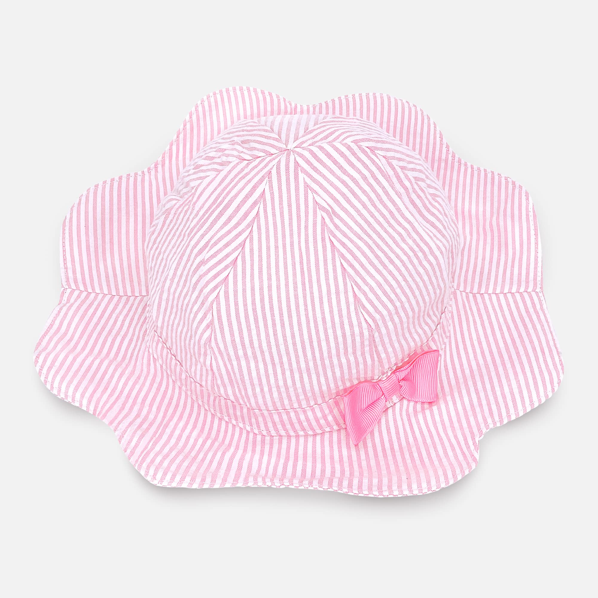Gifts Treat Cappello da Sole Estivo per Ragazze, Pieghevole, in Morbido Cotone, a Tesa Larga