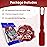 MR CHIPS Made in USA Bingo Magnetic Wand &  Inch Red 100 Upgraded Pieces Chips Plastic with Metal Rings - Support American Jobs