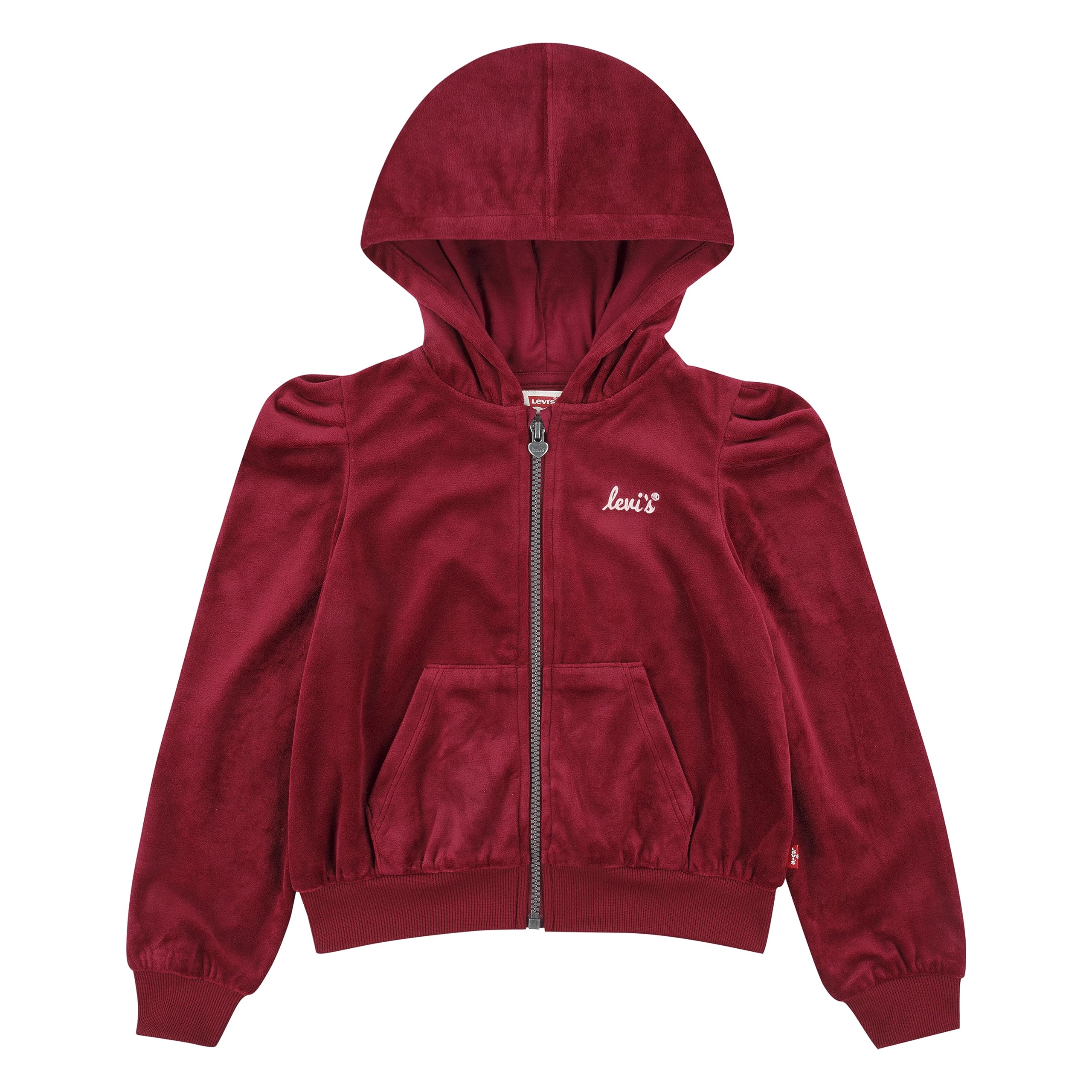 Levi's Kids Bluza z kapturem dla dziewczynek, Rhododendron Levis, 6 lat