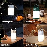 Vista 7 de Upgraded Motion Sensor Night Light with 4 Adjustable Brightness Levels,Portable Rechargeable LED Lamp with PIR Motion Detection, 4000mAh Battery