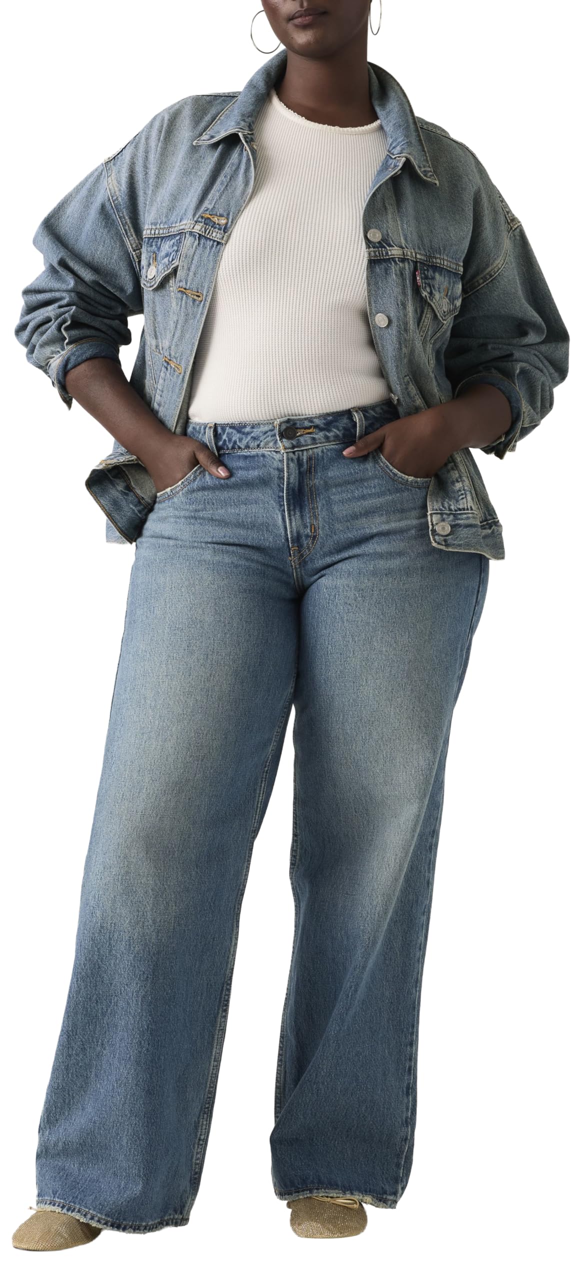 Levi's Low Loose Jeans Femme