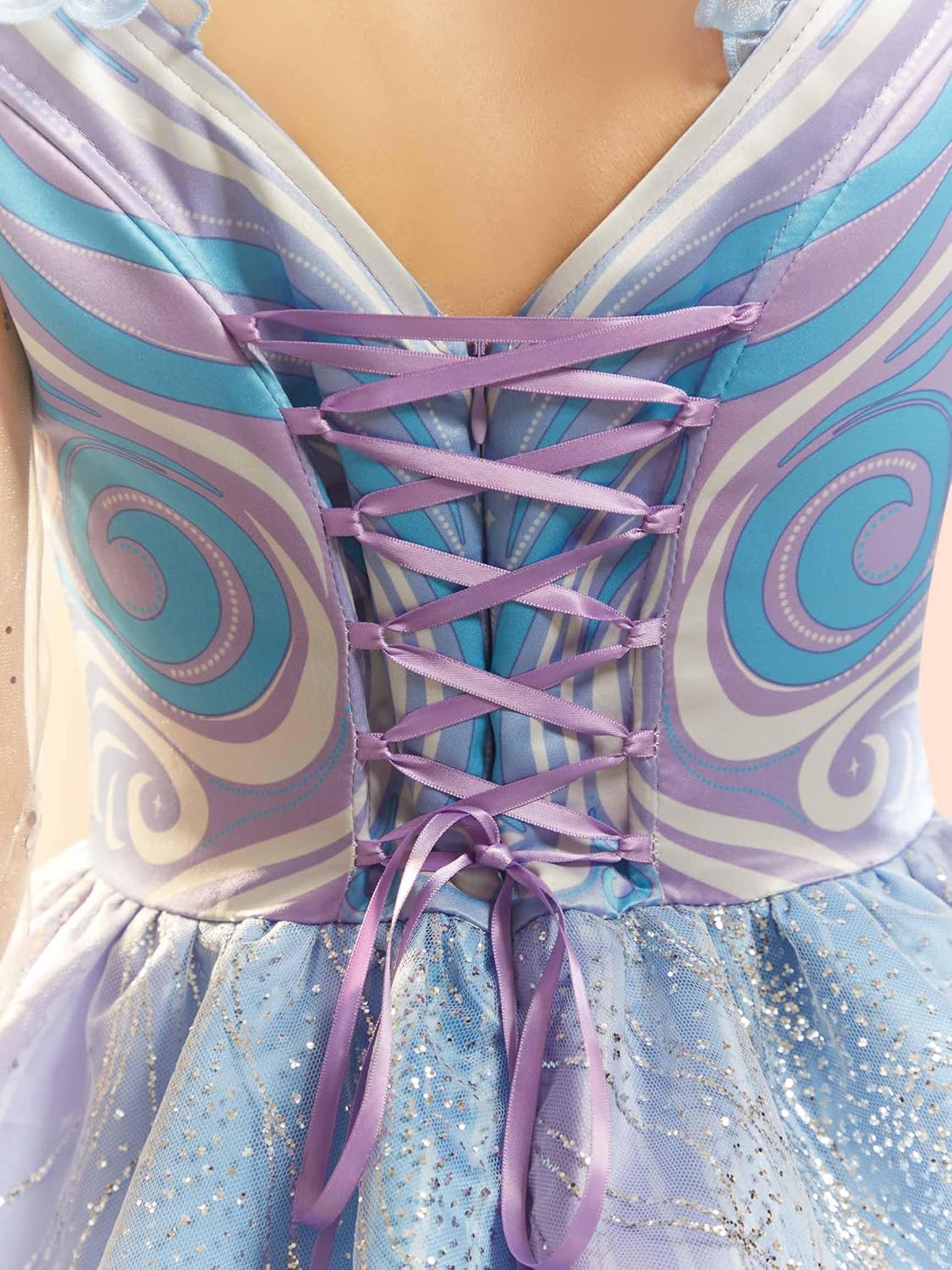 haikyuu Women Good Witch Cosplay Costume Princess Evening Prom Ball Gowns A Line Fantasy Formal Dress Long Sleeve