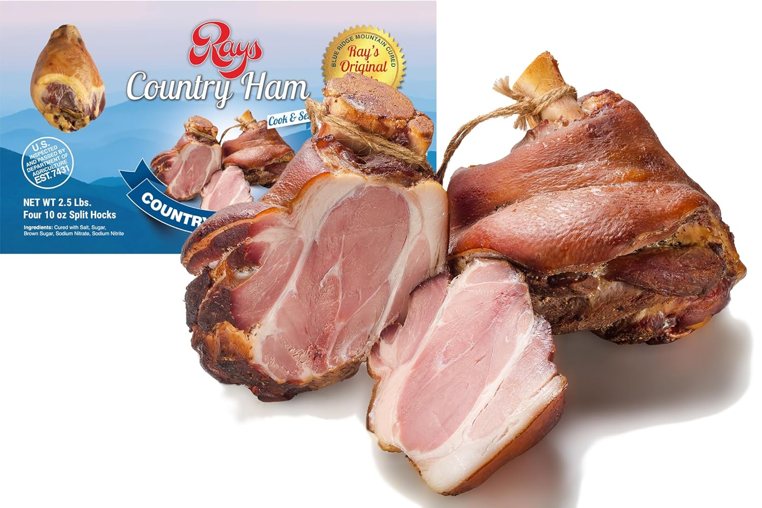 Rays Country Ham HocksRay Country Ham Hocks 2.5 lb / 4