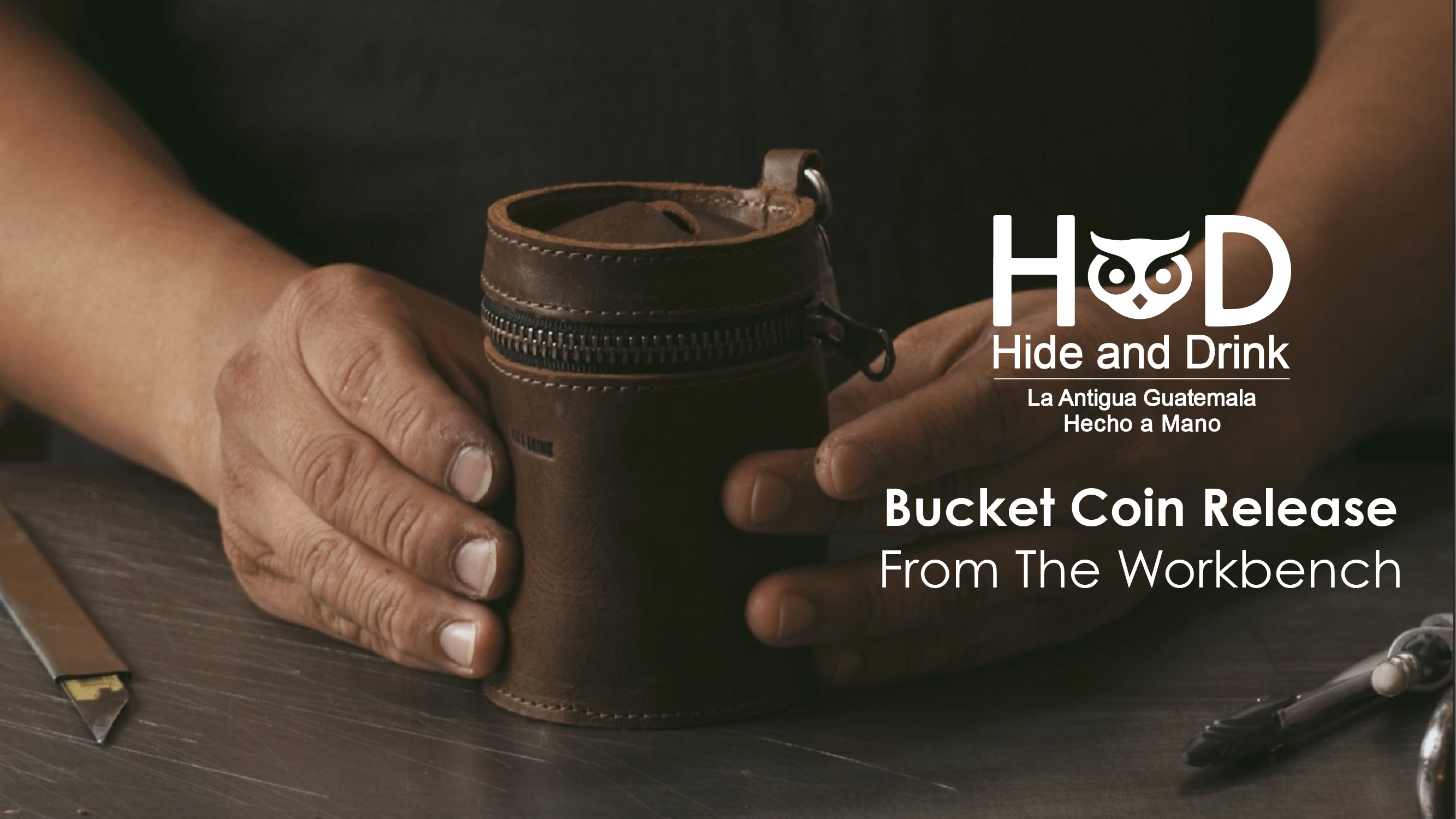 Amazon.com: Hide & Drink Genuine Leather Coin Pouch Piggy Bank