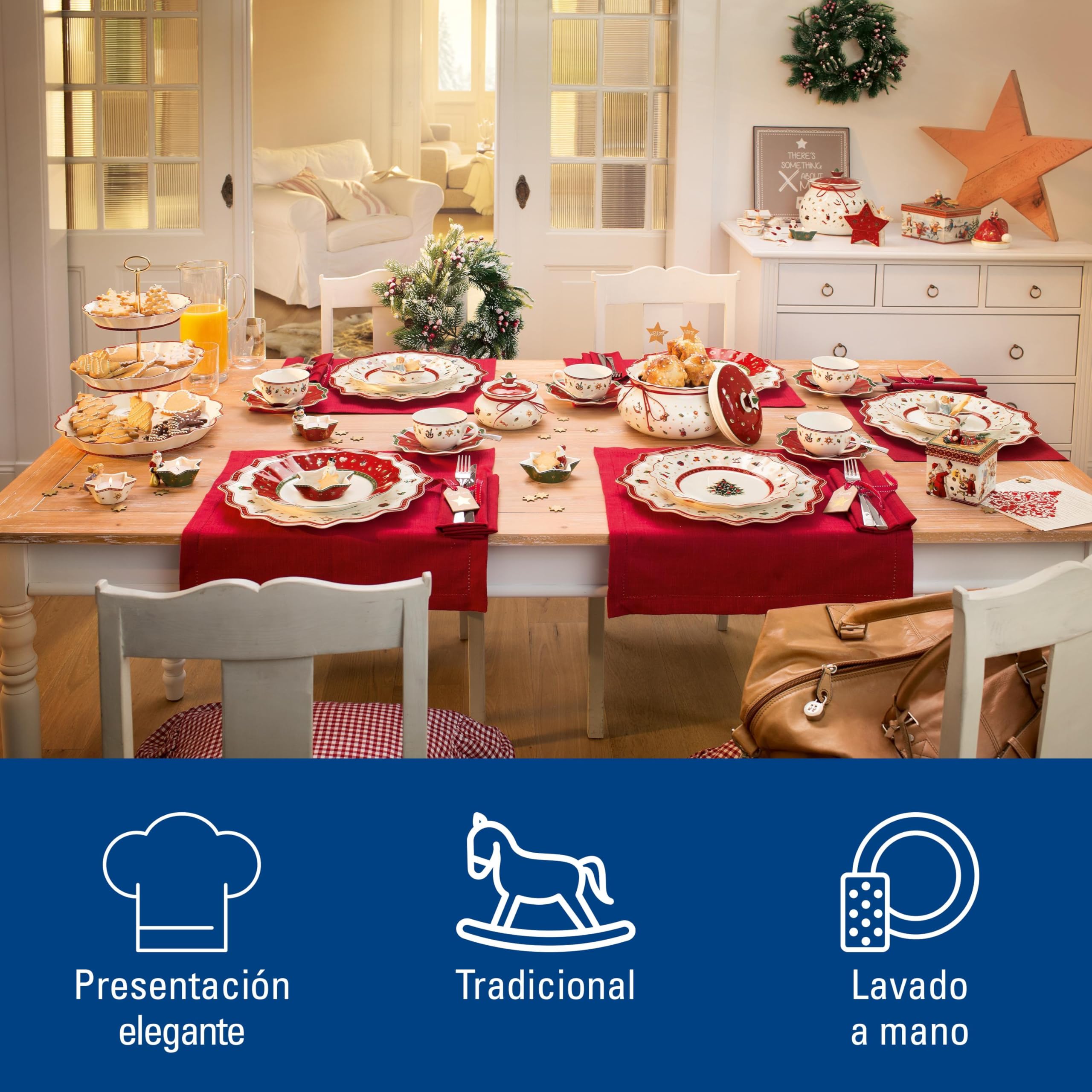 Villeroy & Boch 14-8585-4556 Toy´s Delight Tarro de Galletas, Porcelana, Blanco/Multicolor, Pequeño