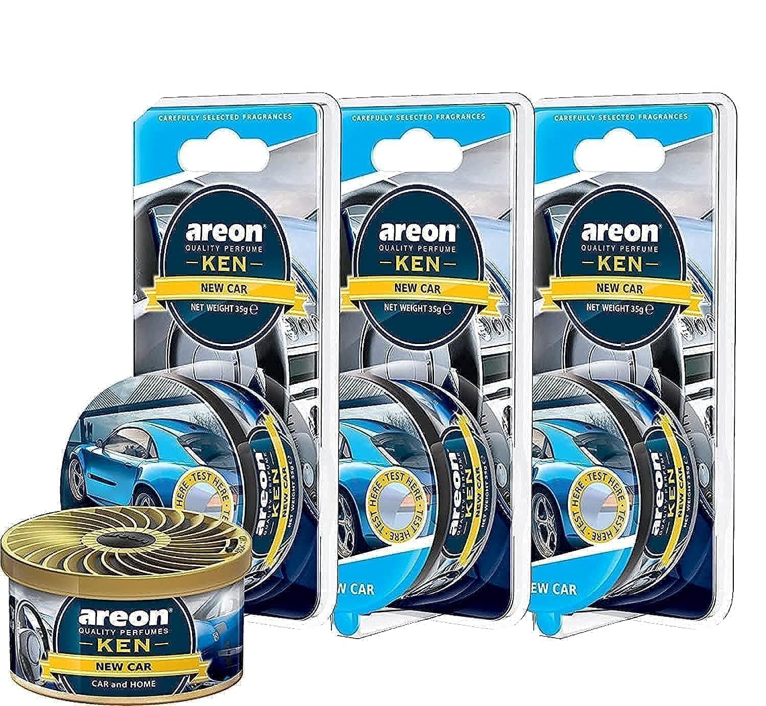Areon - Air Freshner Ken New Car - (Pack of 3)