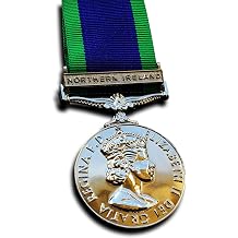 Goldbrothers13 Military & General Service Medal - Northern Ireland 1962 Campaign Repro