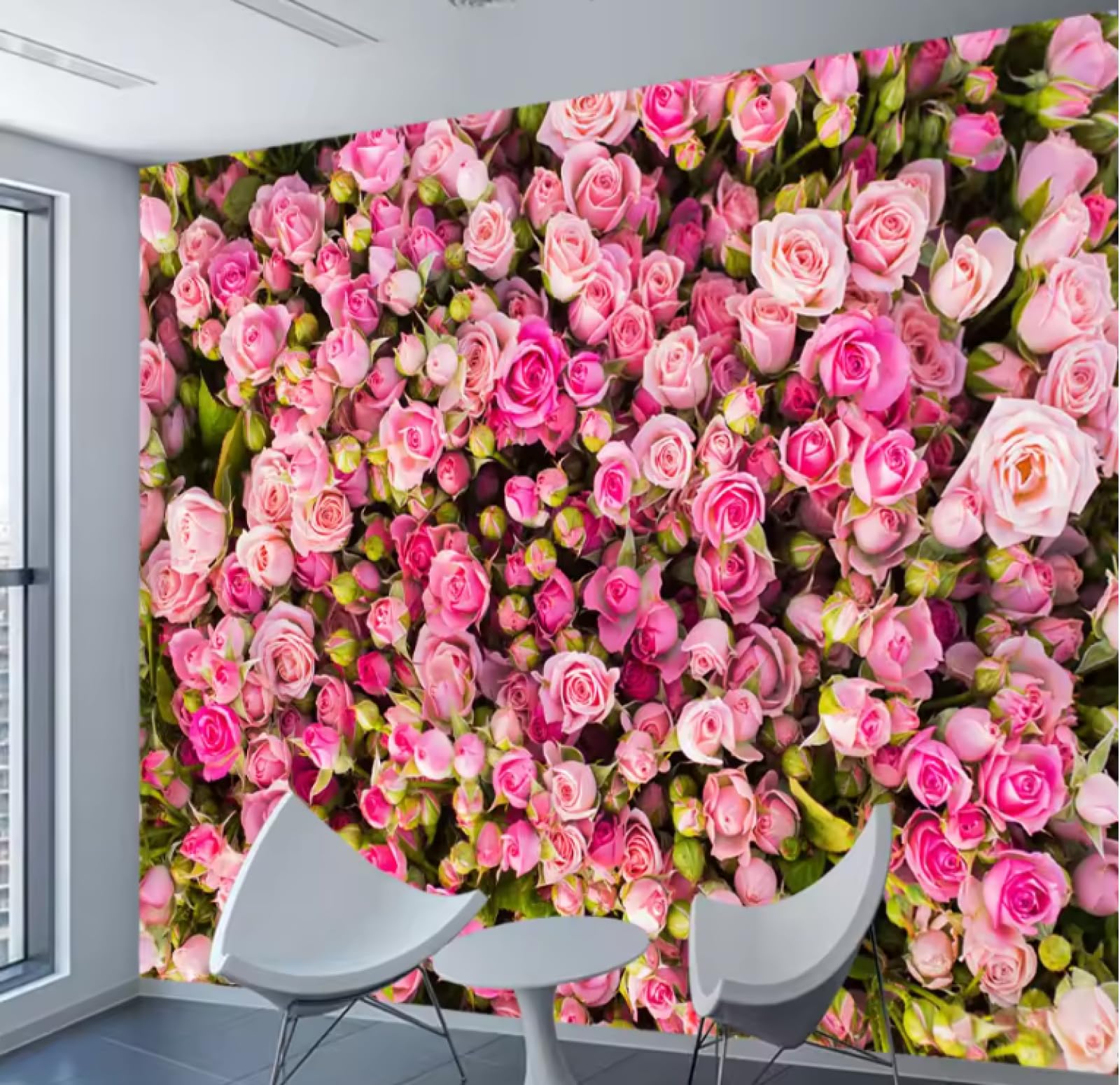 Tapety dekoracja salonu tapety wystrój domu czerwona róża kwiatowy mural tapeta 3D, 3D, 200 x 140 cm