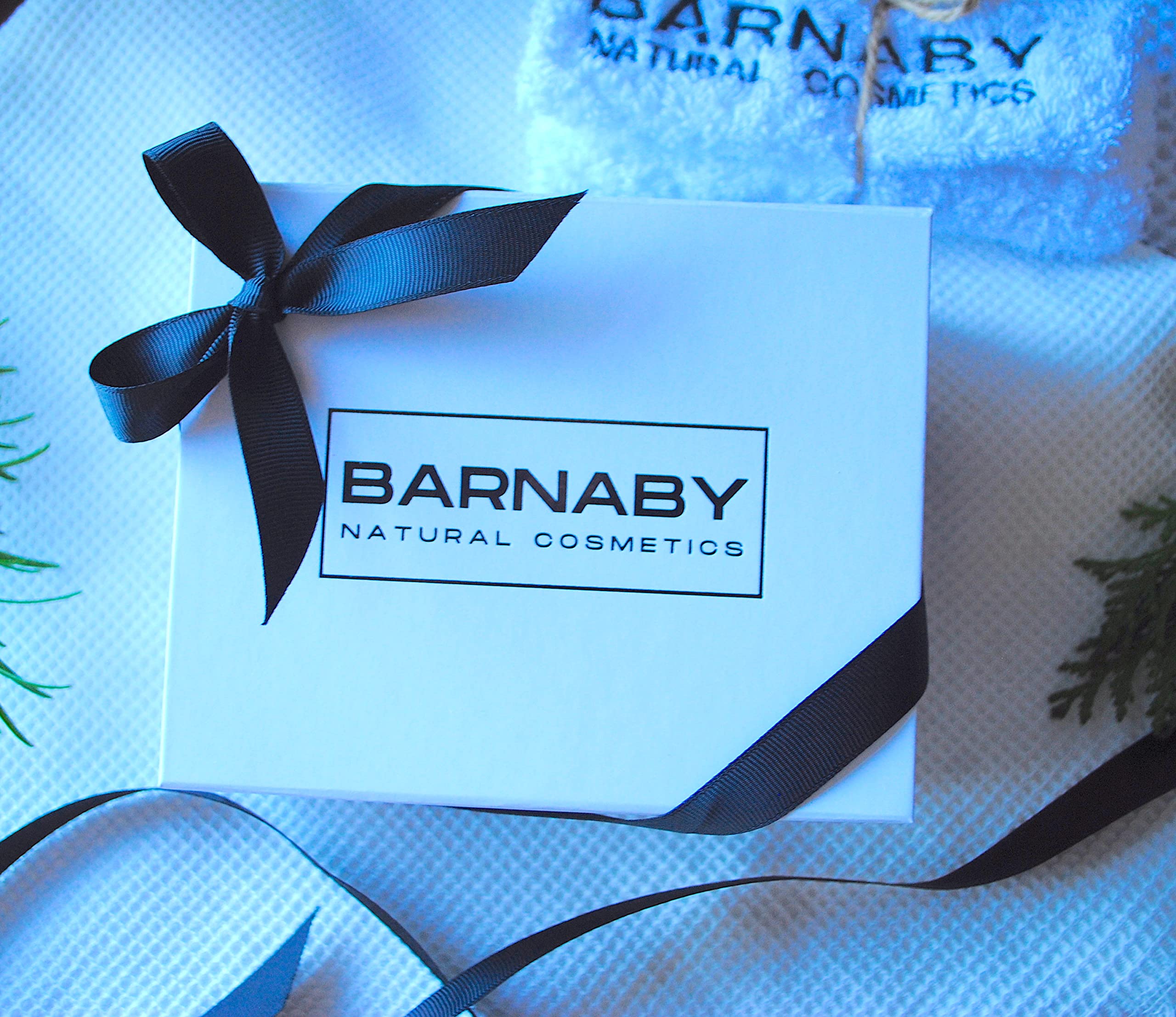 Barnaby Skincare - komórki macierzyste pielęgnacja skóry uroda pudełko prezentowe z komórkami macierzystymi aktywnym nawilżaczem i maską na twarz w luksusowym pudełku prezentowym