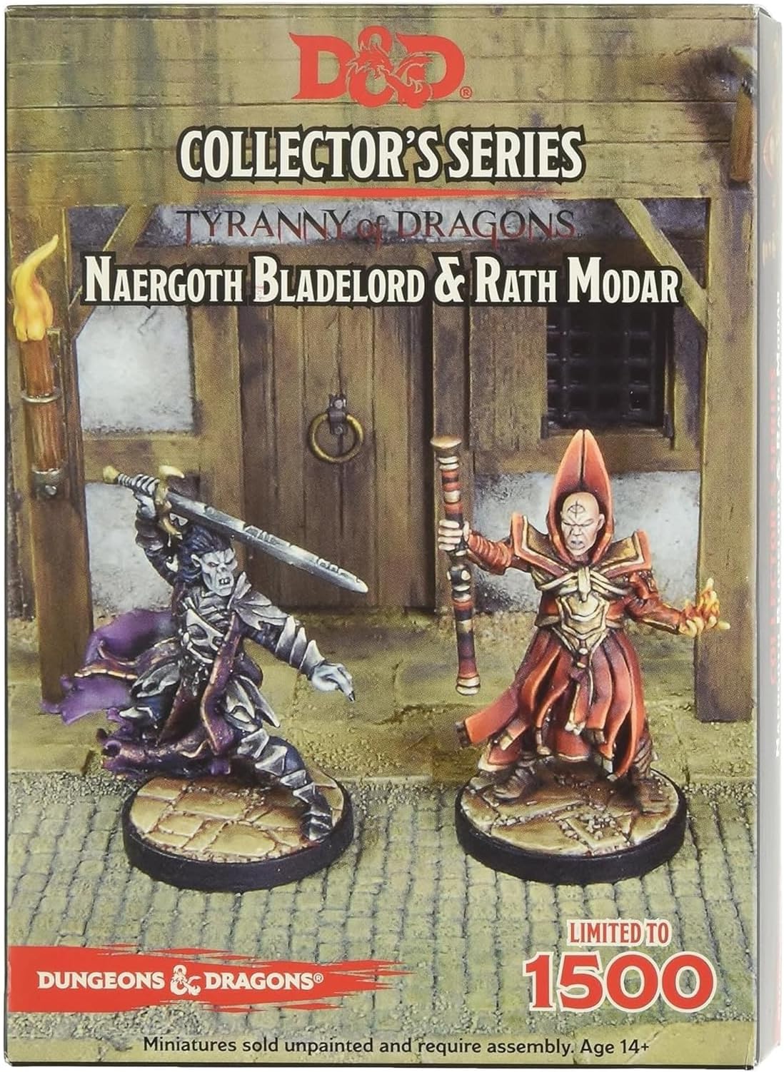 Battlefront Miniature D&D Naergoth Bladelord and Rath Modar Figure
