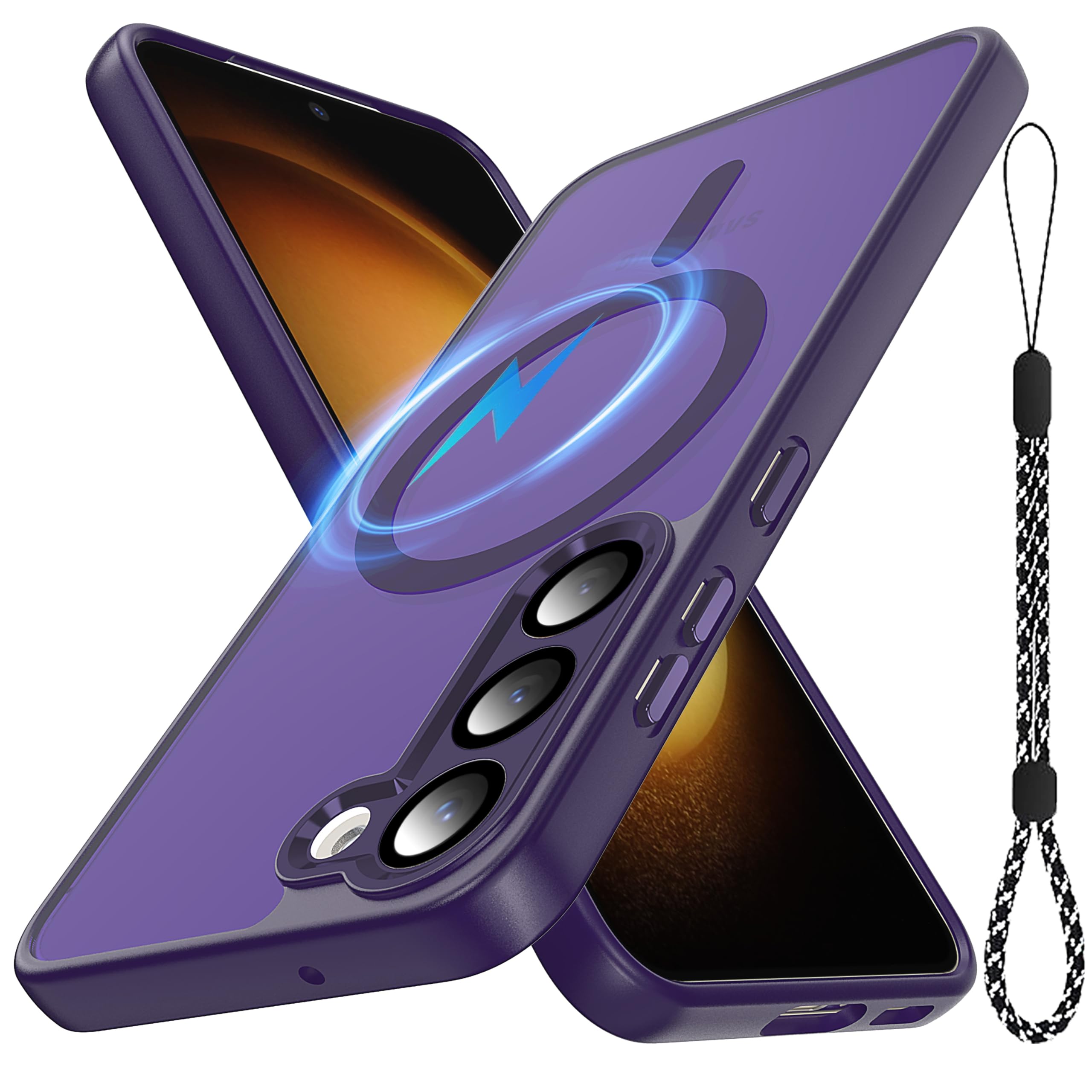 Coque Galaxy S23 Plus antichoc protège objectif et évite les chutes