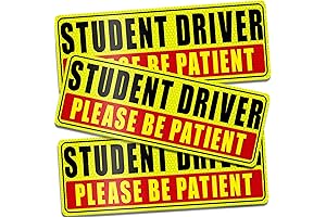Sukh Student Driver Magnet for Car: Essential Safety for Learner Drivers