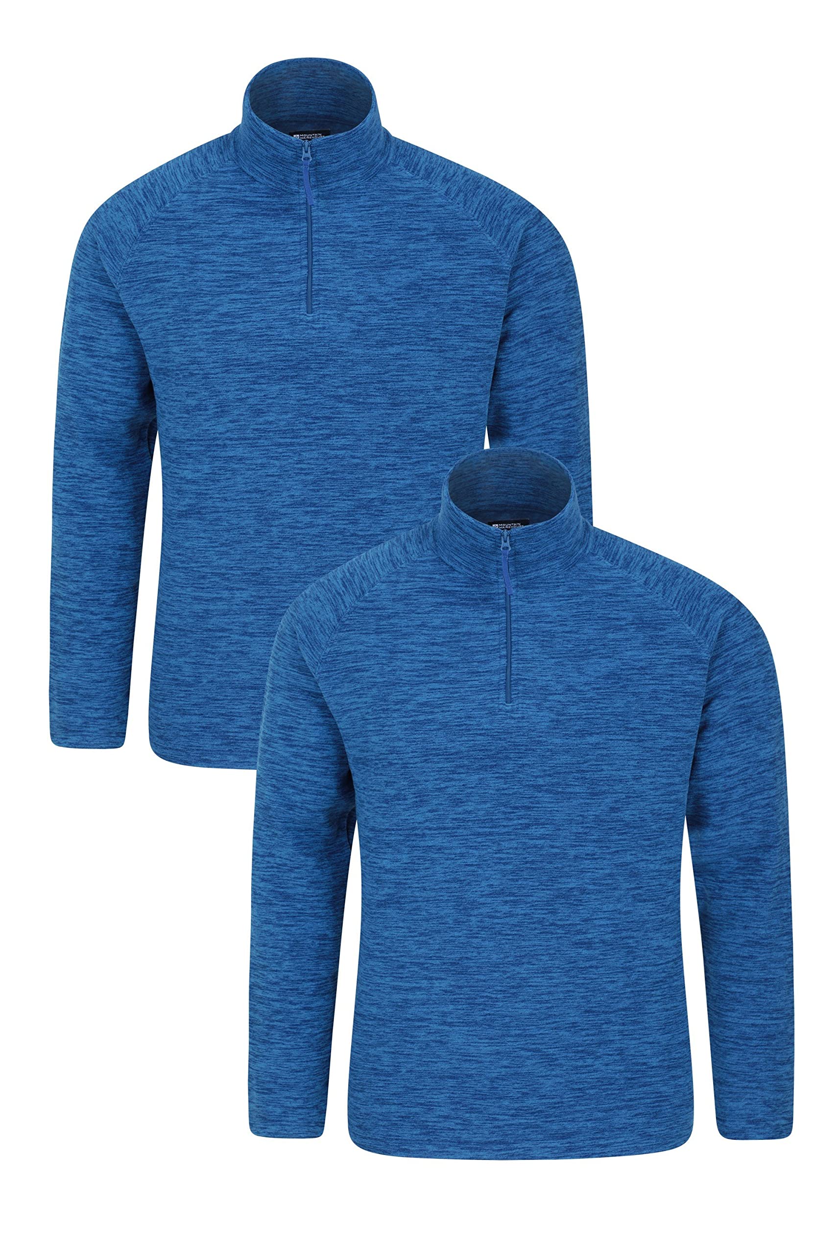 Mountain Warehouse Snowdon Mens Full Zip Fleece Midlayer Pullover