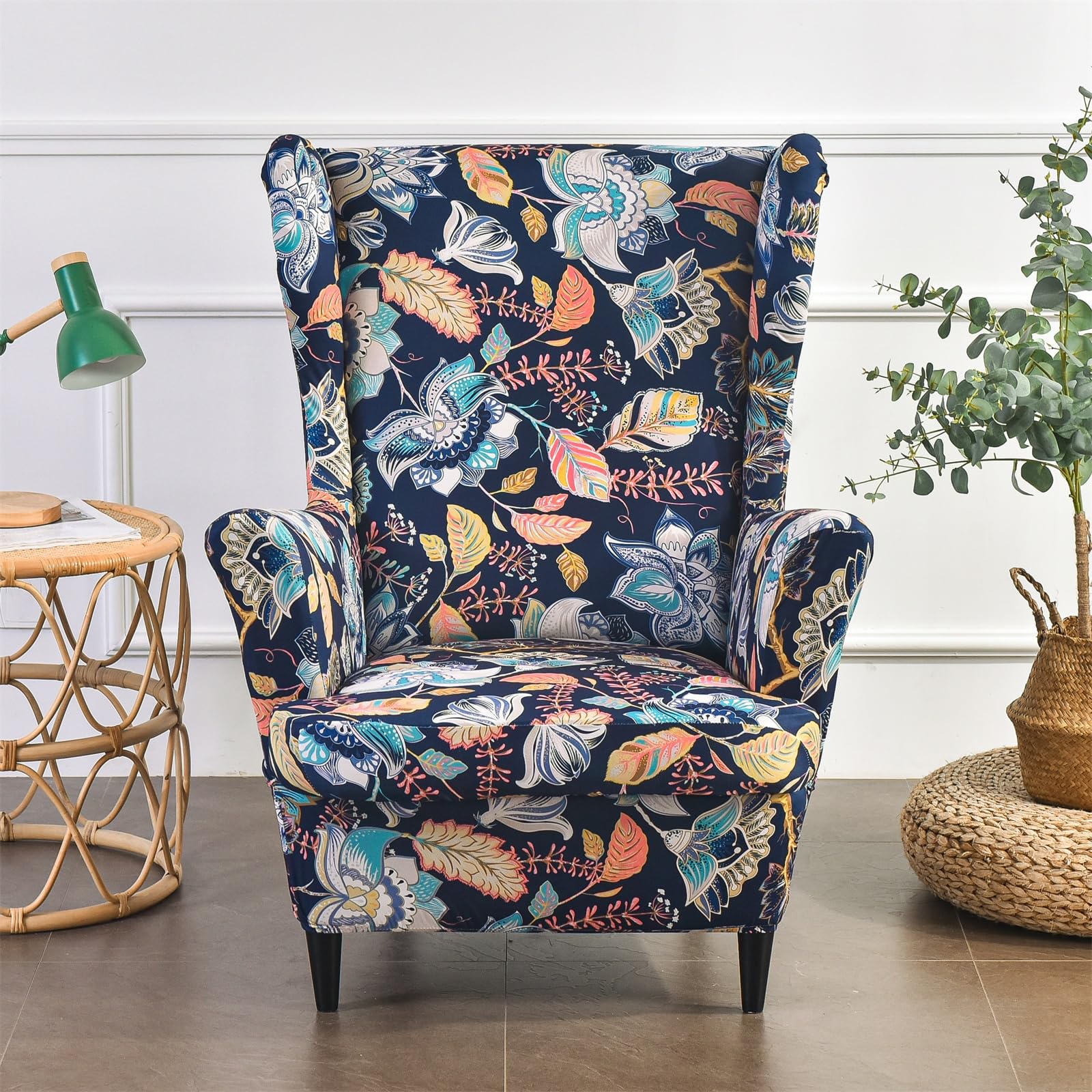 MINGPINHUIUS Wingback Chair Covers