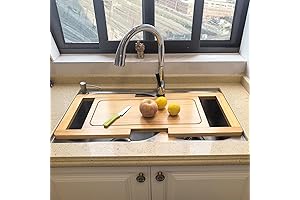 Expandable Over the Sink Cutting Board