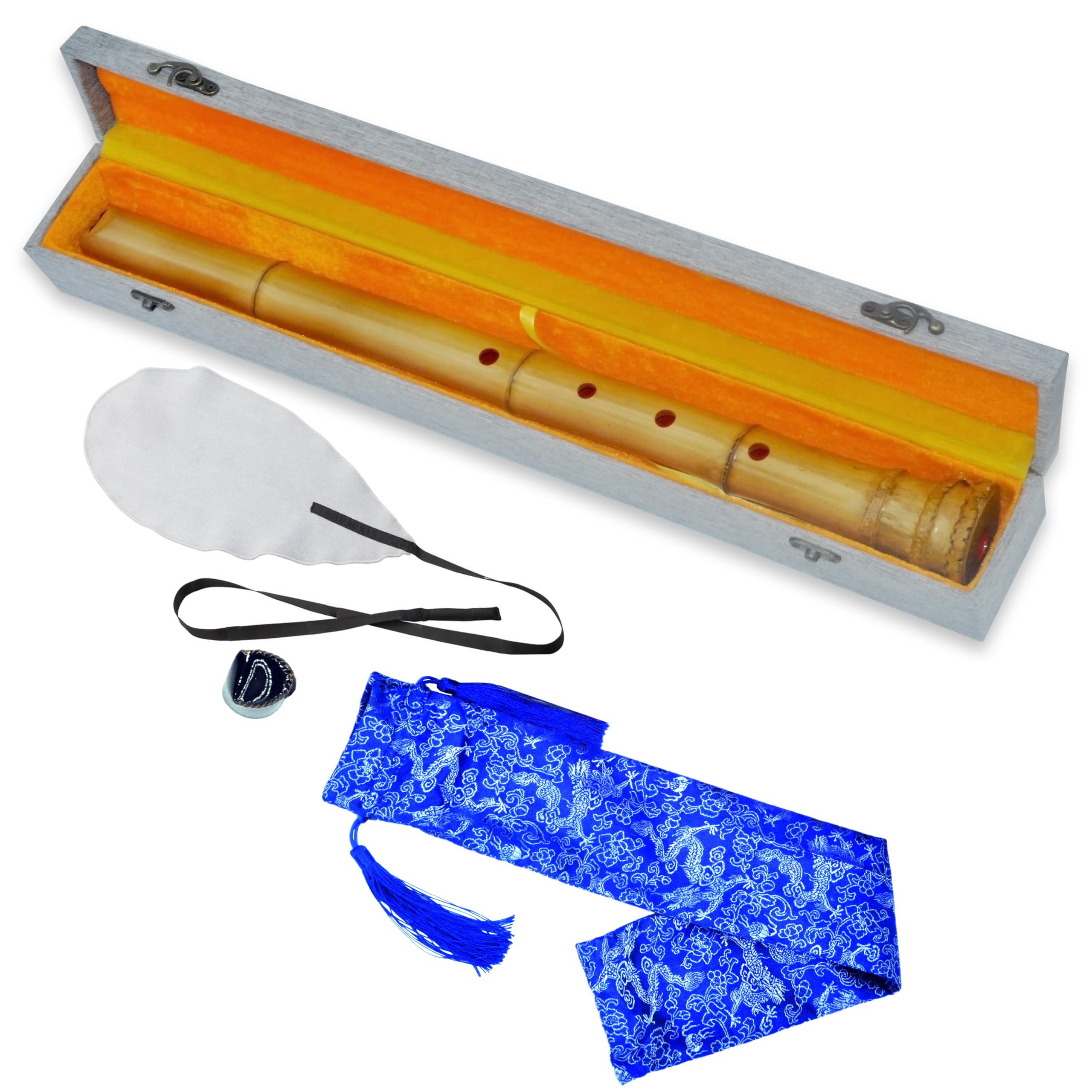Japanische Zen Shakuhachi Pentatonische Flöte mit Natura-Glockenwurzel. KINKO-ryuu 1,8 Fuß. Gut für Anfänger und erfahrene Flötisten. Spielen Sie Jazz "TAKE FIVE" und traditionelle Musik.