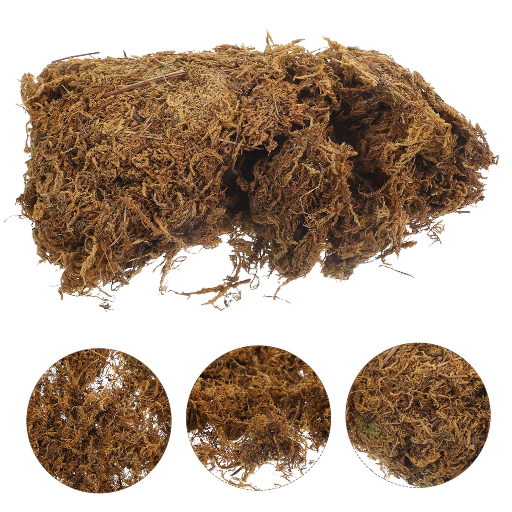 Abaodam 4stücke Künstliches Moos Brauntönen Dekoratives Kunstmoos Für -projekte Hochzeiten Und Wohnraumgestaltung Für Vasen Bonsai Und Gartenideen