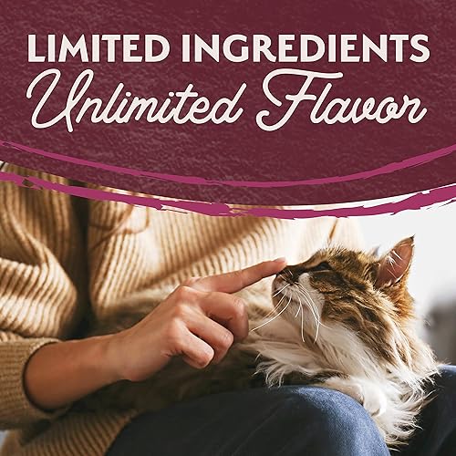 Miniatura 7 de Natural Balance Alimento seco para gatos adultos sin cereales de ingredientes limitados, receta de guisantes verdes y venado de reserva, 4 libras