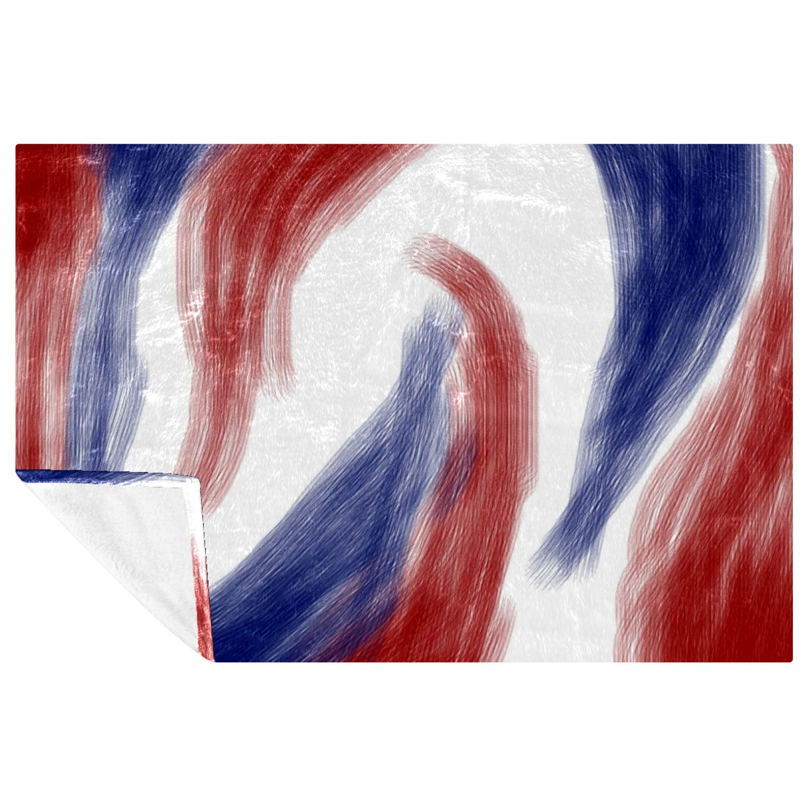 Couverture douce et chaude motif Welcome pour vos sorties pique-nique et camping