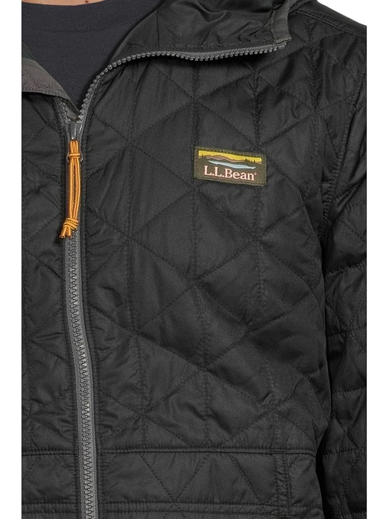 Black L.L.Bean Katahdin Insulated Hoodie