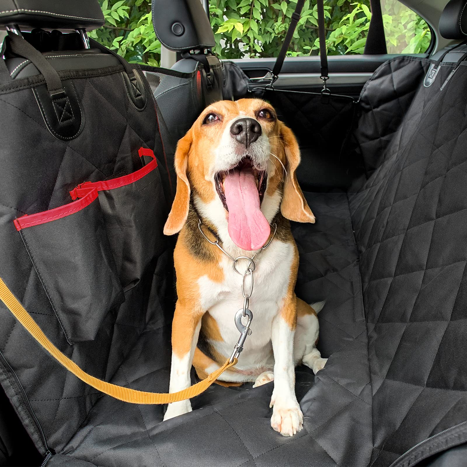 Petnice Dog Car Seat Cover Back Seat Cover Waterproof, Scratch Proof