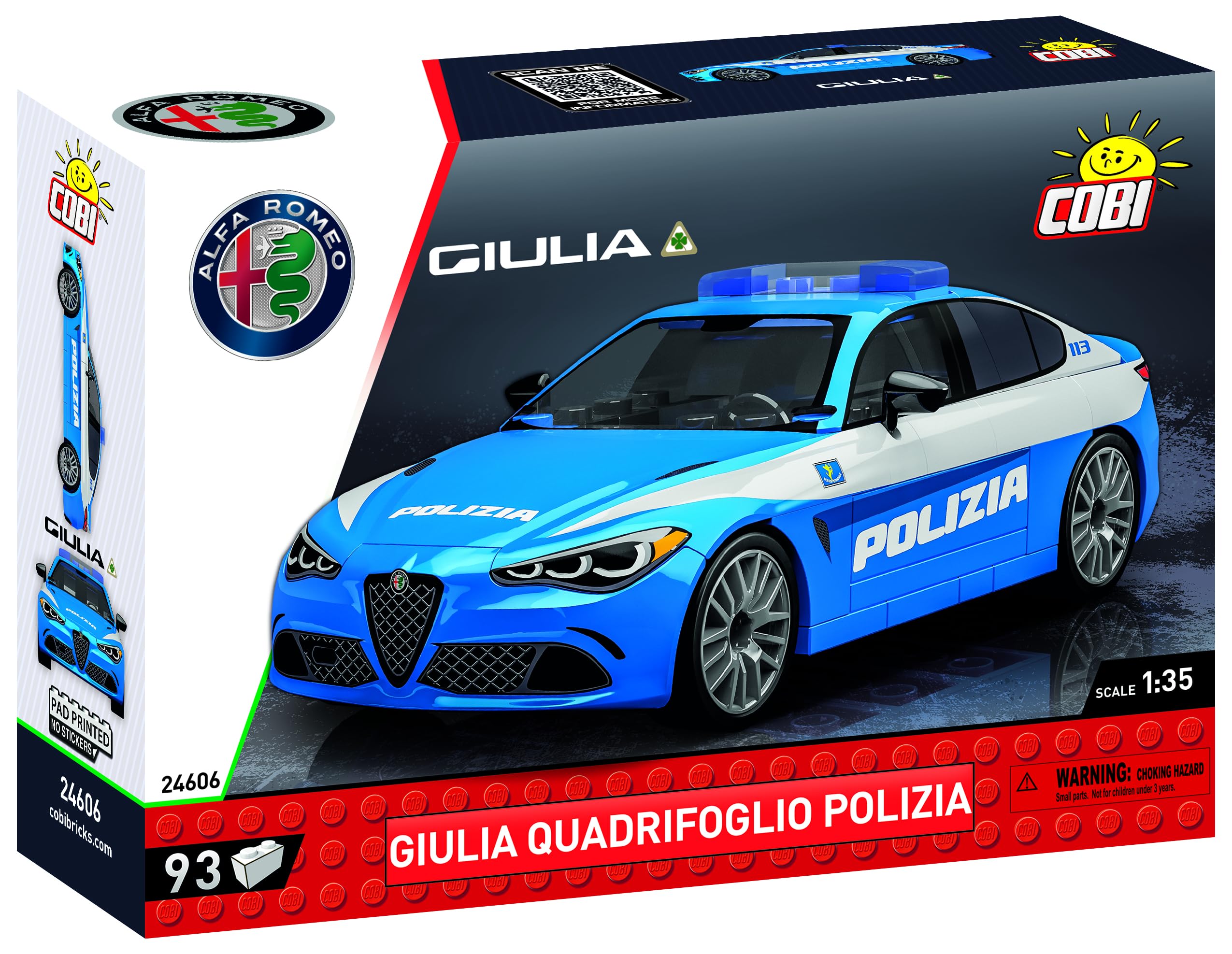 Amazon.co.jp: COBI ブロック アルファ ロメオ ジュリア 1/35 ALFA