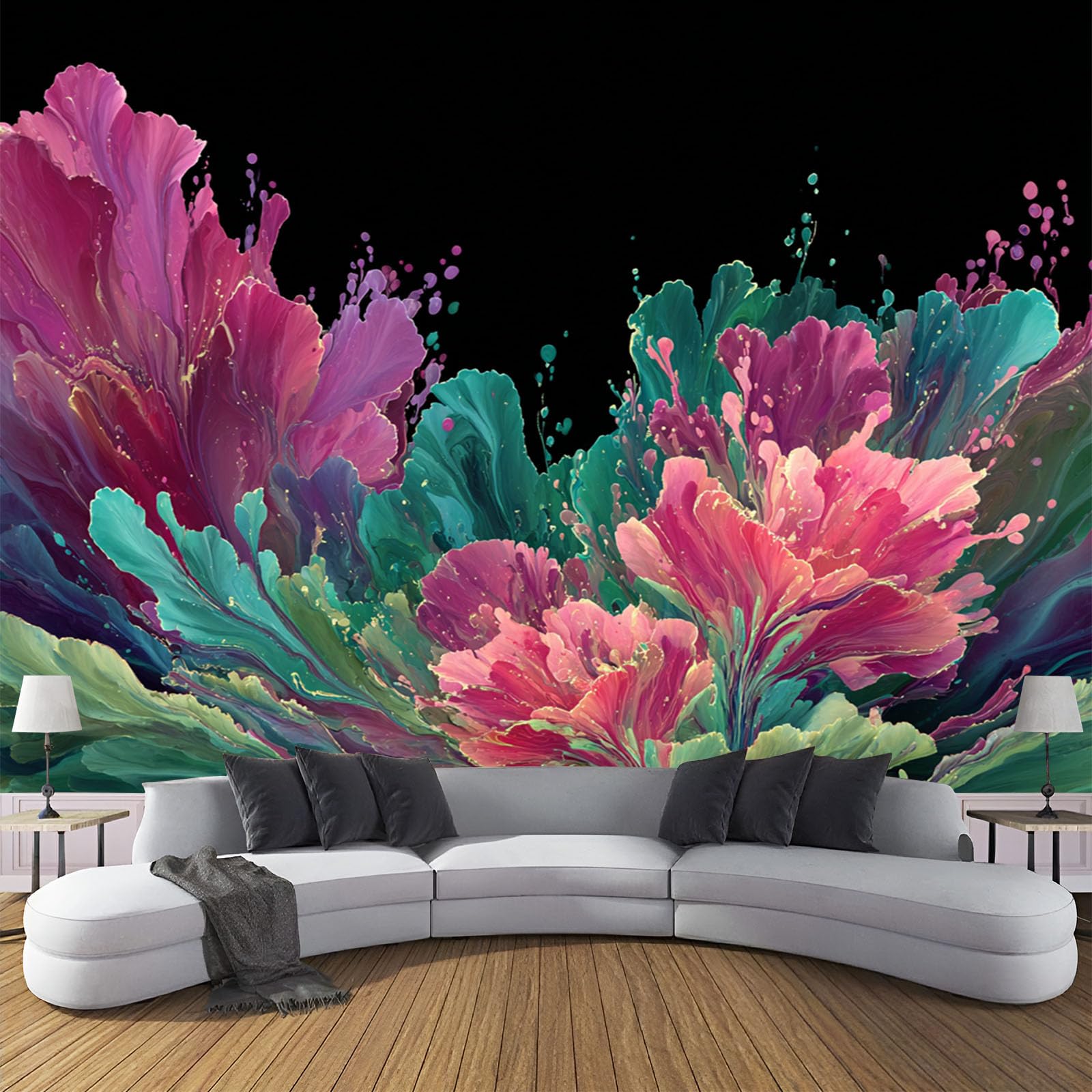 Papier peint panoramique 3D pour agrandir une chambre d'enfants ou salon