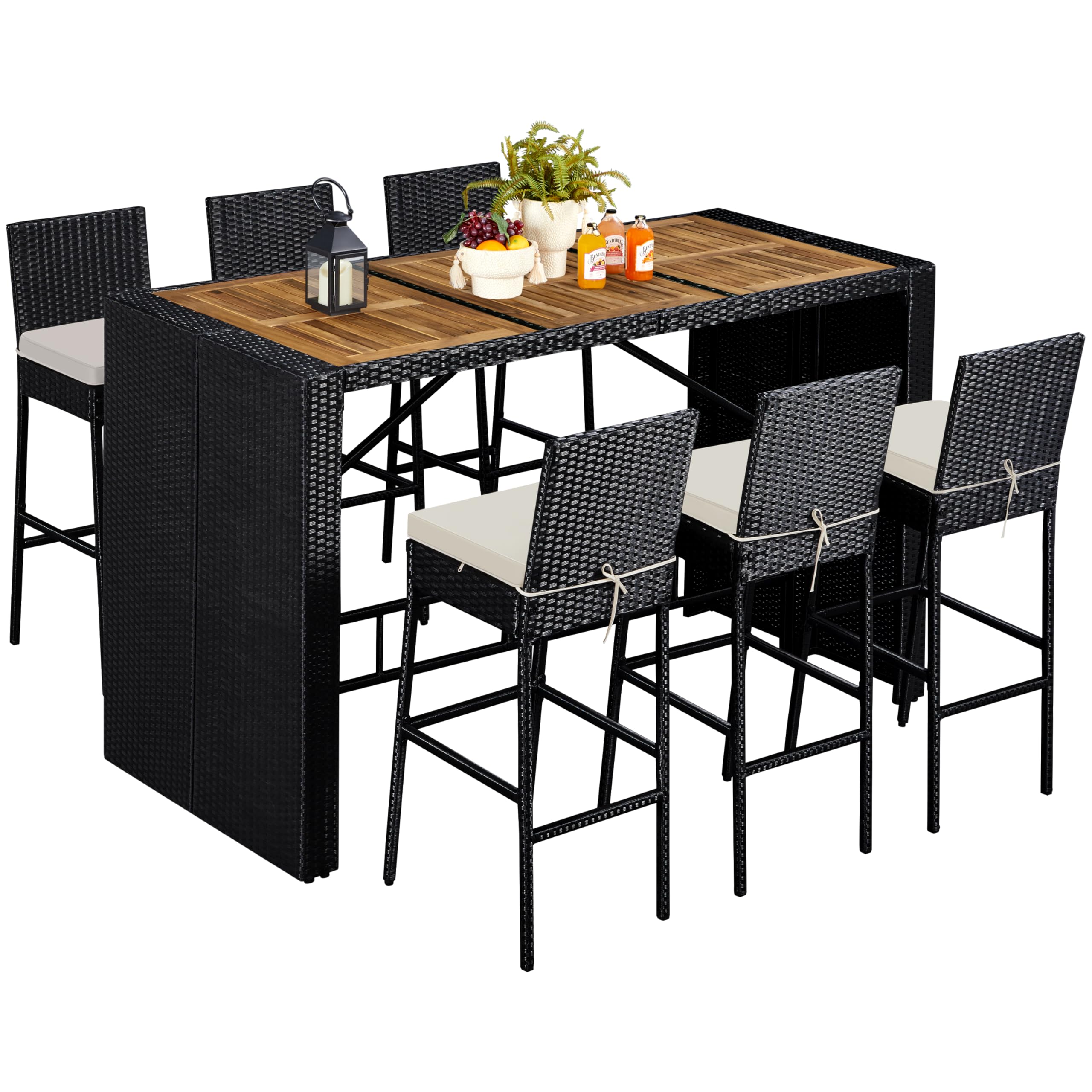 Yaheetech 7 Piece Patio Dining Set