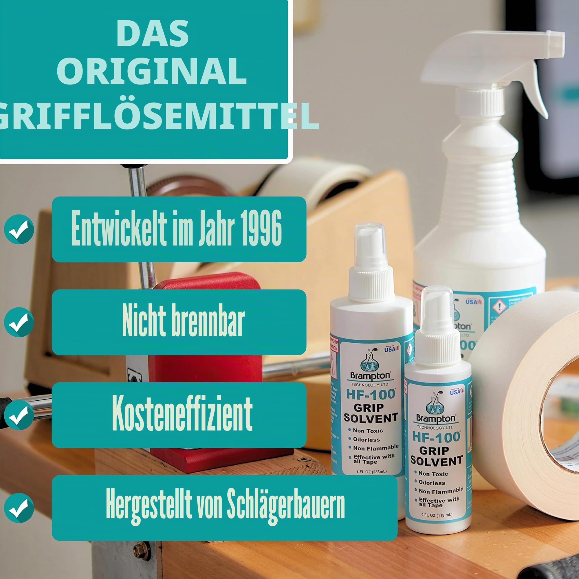 Brampton Golfgriff-Sets für Golfschläger mit hochwertigem HF-100 Grifflösungsmittel