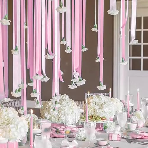 Vista 174 de 8 rollos de serpentinas de papel crepé doradas, decoración de fiesta de Año Nuevo, graduación, Navidad, arco iris, suministros de bricolaje