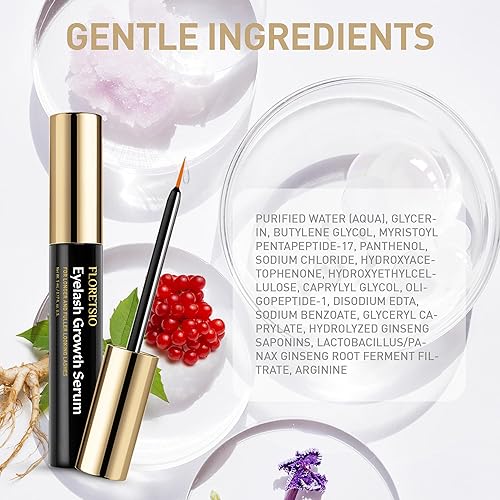 Miniatura 2 de Sérum de pestañas para el crecimiento de pestañas y cejas suero de pestañas de crecimiento rápido formulado sin irritación para pestañas y cejas