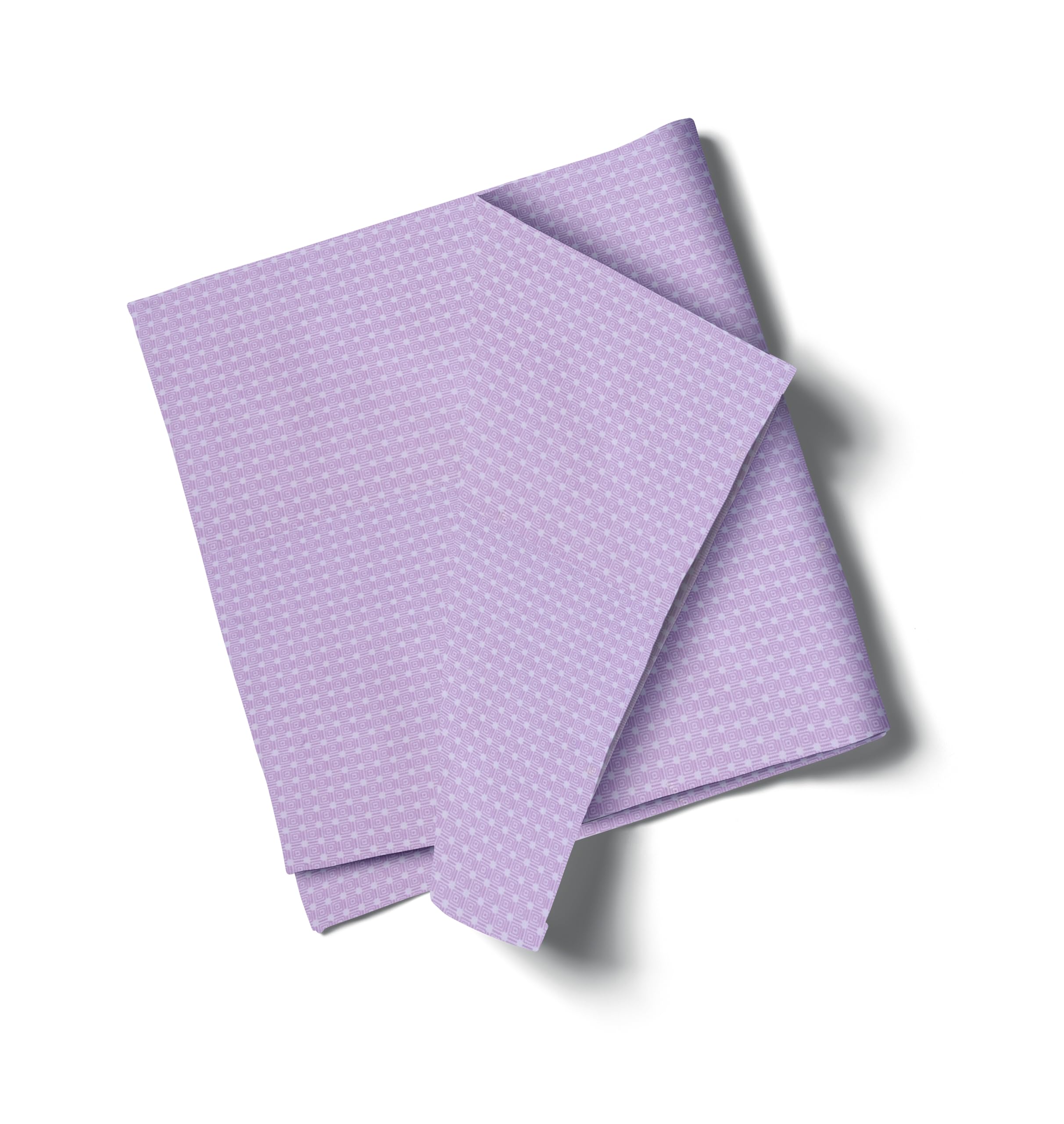 Geometric Pattern Shirt Fabric Material for Men, Light Purple-image-24