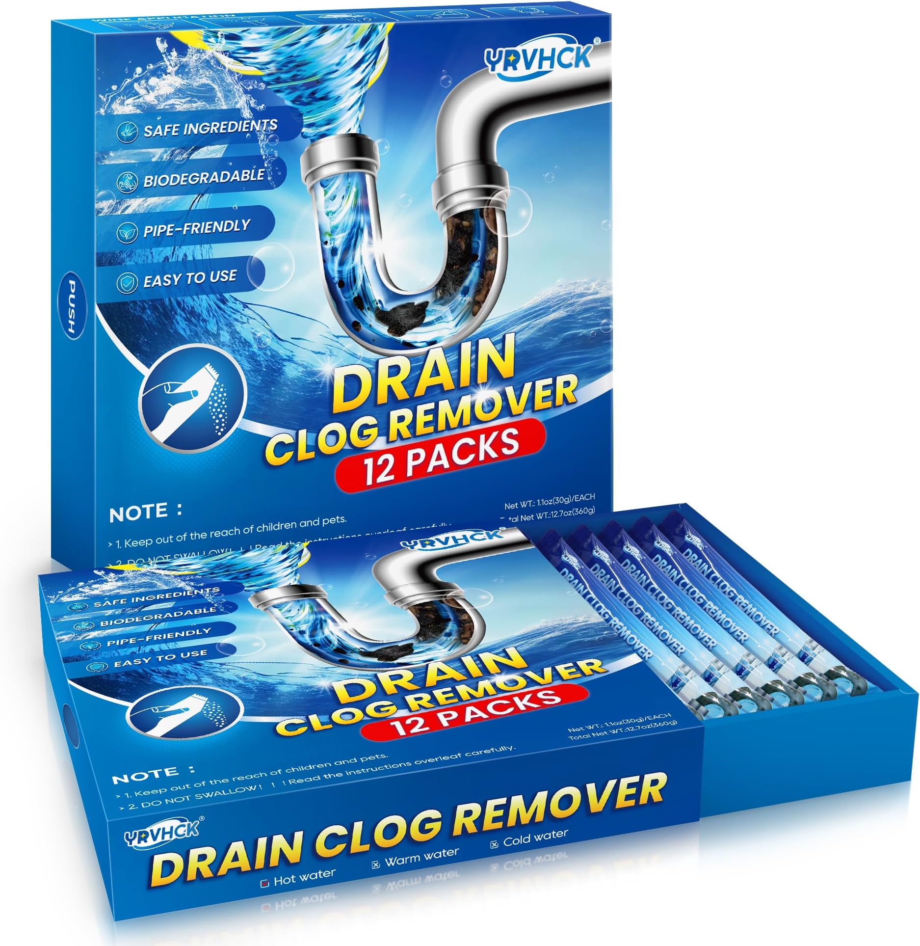 Drano Kitchen Granules Drain Clog Remover (17.6 Oz (Pack of