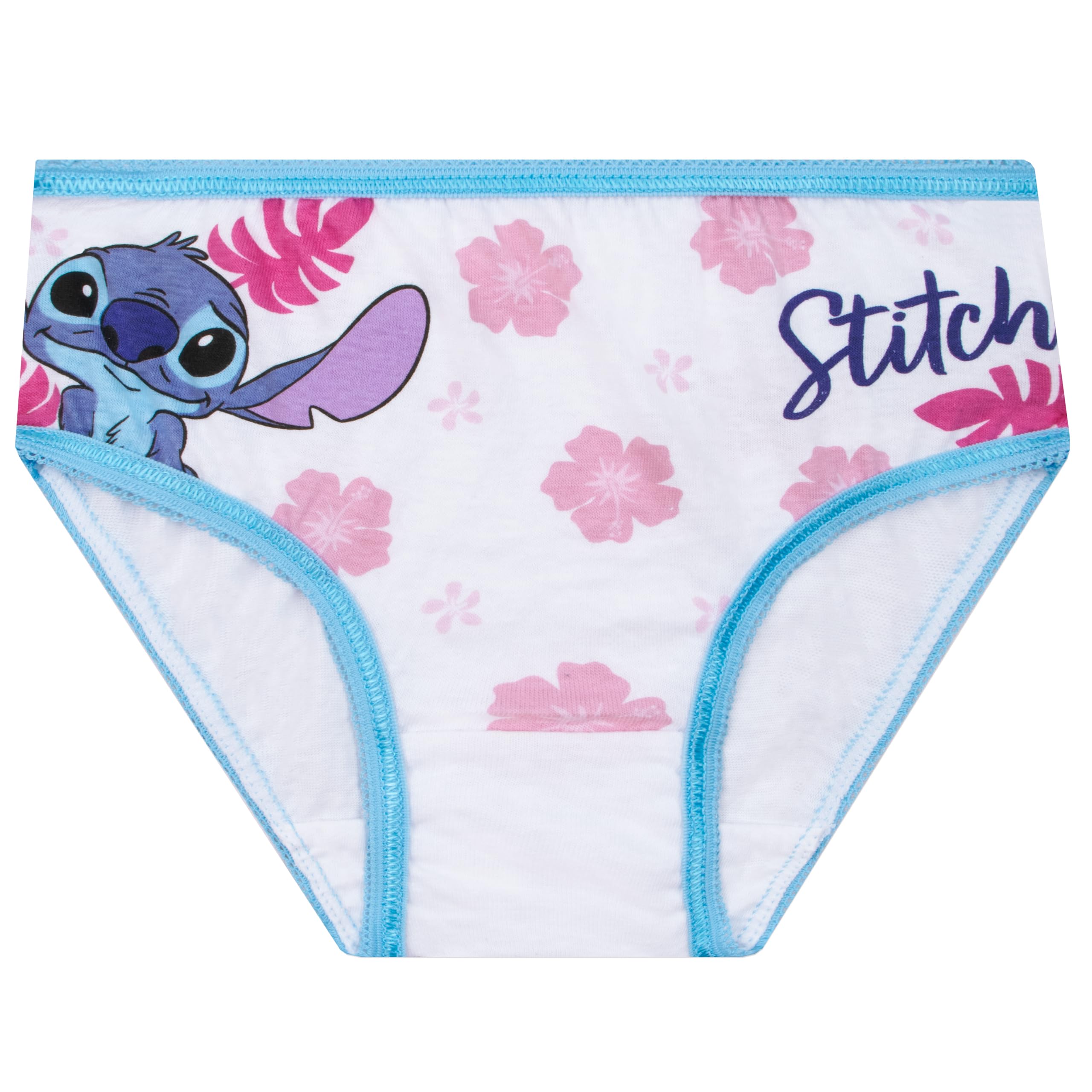 Disney Slip Bambina Stitch, Culotte Bambina Confezione da 5, Slip Ragazza Lilo E Stitch