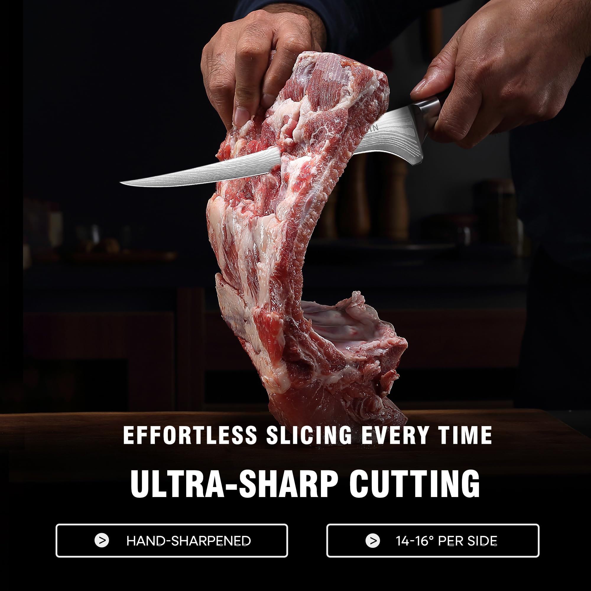 PAUDIN Fillet Knife - 7 Inch Sharp Boning Knife -7