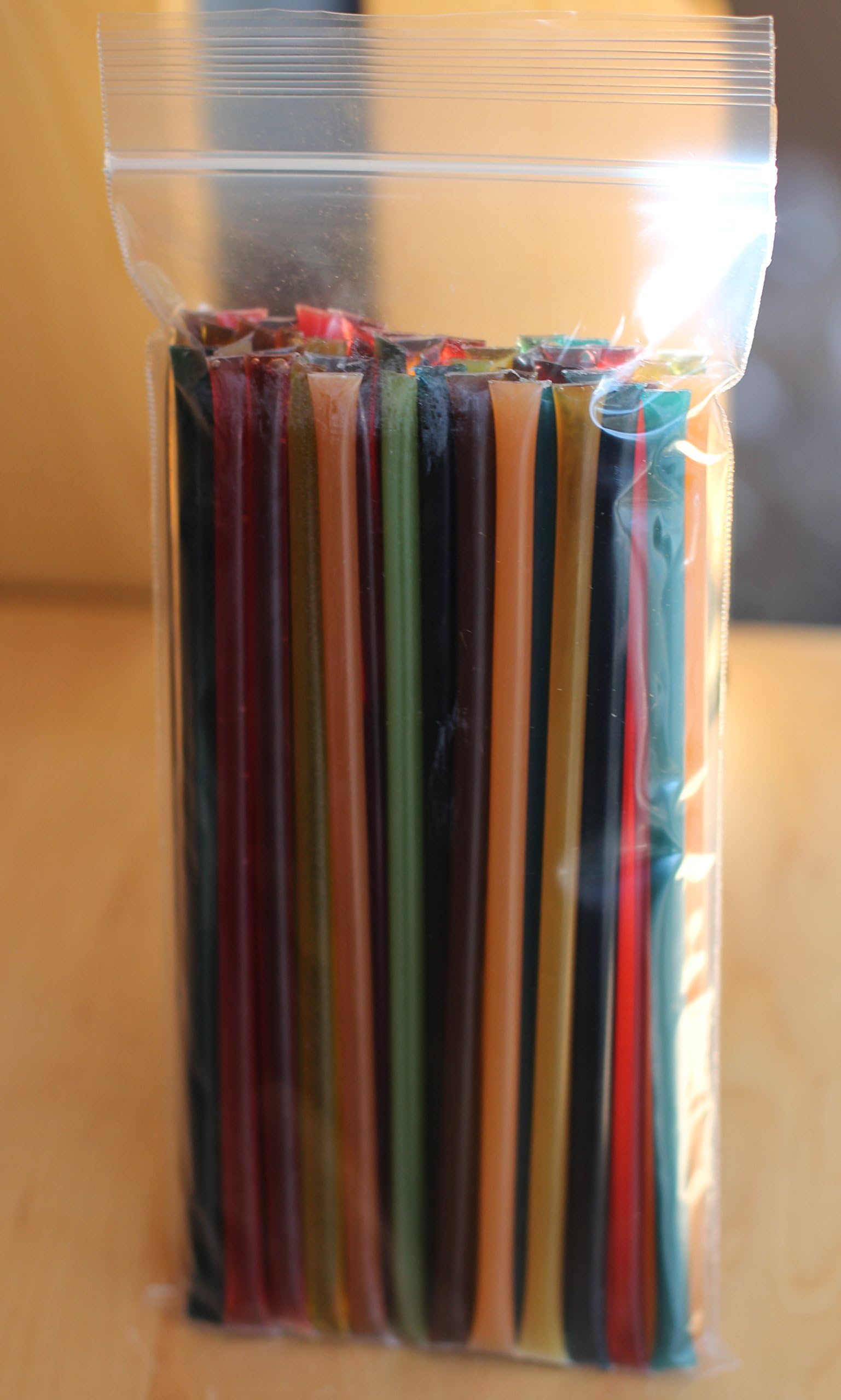50 Qty Mixed Flavor Honey Straws
