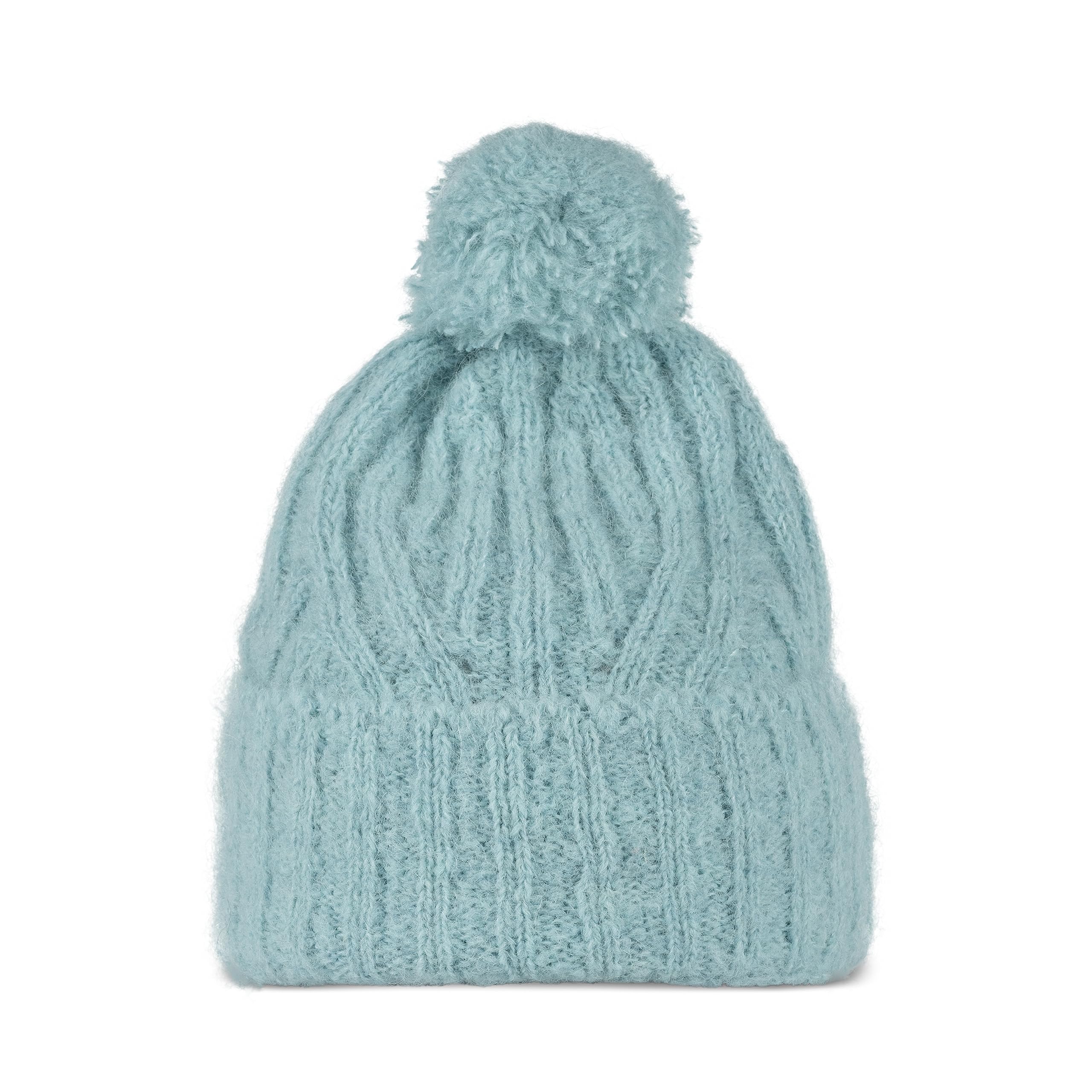 Buff Beanie Knitted Nerla Unisex Adults