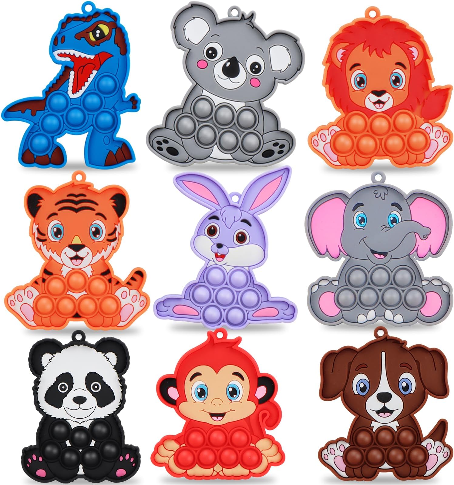 Kiss Monkey Fidget Toys, Silicone Sensory Toys for Toddlers, Party Favors for Kids, Birthday Gifts for Boys Girls, Classroom Prizes for Kids
